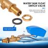 2PCS 1/2 Inch 3/4 Inch Brass Water Level Control Float Valve With 1 Tape for Water Tank Adjustable Automatic Fill Float Valve