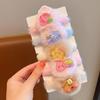 2Pcs Children's Hair Bands Autumn and Winter New Plush Girls High Elasticity Bold Girls Head Rope