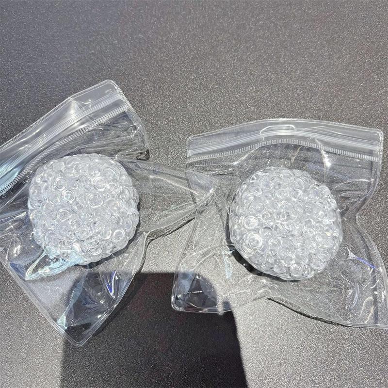 1PC Squishy Balls Ice Beads Stress Relief Toy Super Soft Sensory Fidget Toys for Kids Adults Anxiety Relaxation Squeeze Gift