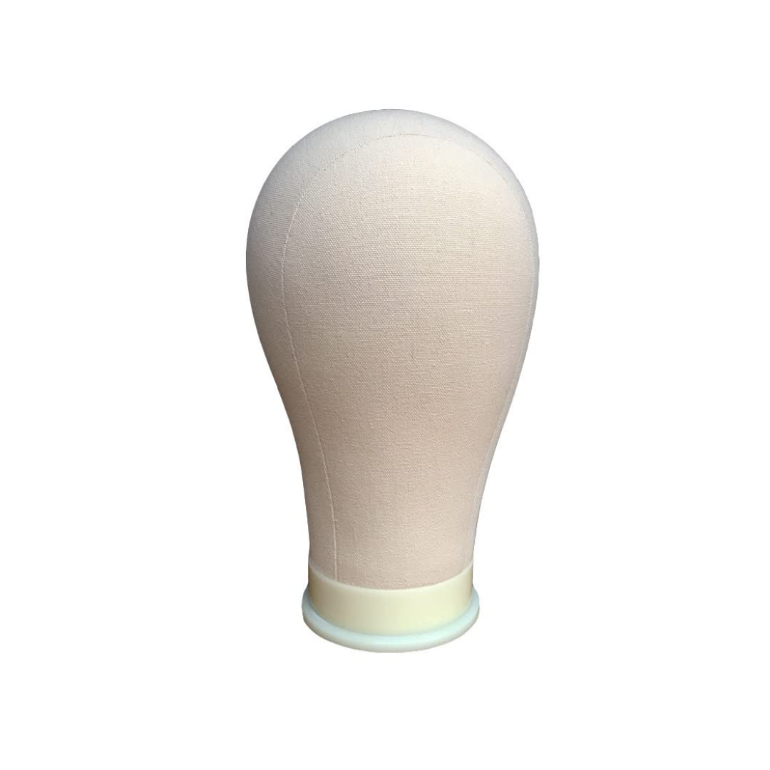 

MaT store Mannequin Head Canvas Model Display Salon Basting Pin 55cm