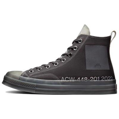 A-COLD-WALL* X Chuck Taylor All Star 1970s Trendy Casual Versatile High Top Canvas Unisex Brown