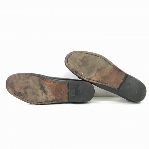 USA Cole Haan Leather Tassel Kilt Loafers [28.0/Brown] Dress Shoes Business(USED)