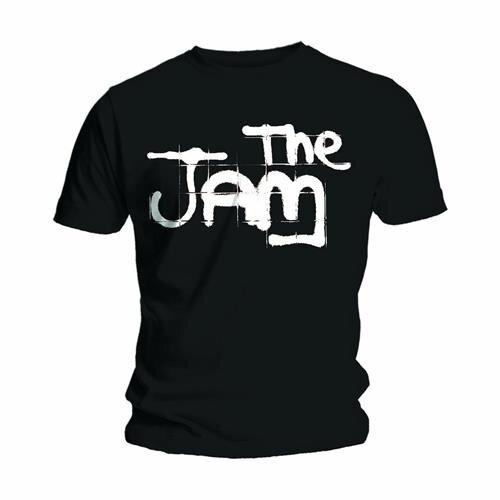 The Jam Spray Logo Black T Shirt (Black)
