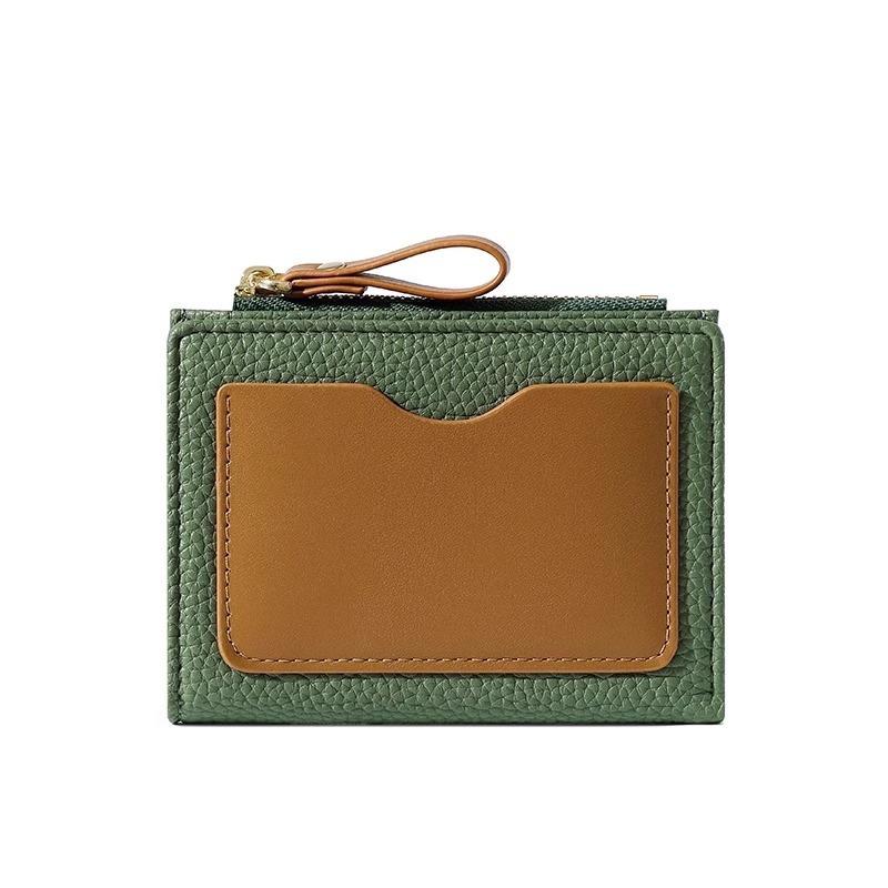 New Simple Women's Wallet, Fashionable Short Zipper Wallet Women's Multi-functional Change Bag
