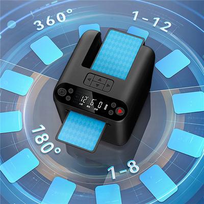 360° Otočný automatický stroj na rozdávání karet Pokerové hrací karty Nástroj na rozdávání OLCD displej Inteligentní dávkovač karet 5000mAh