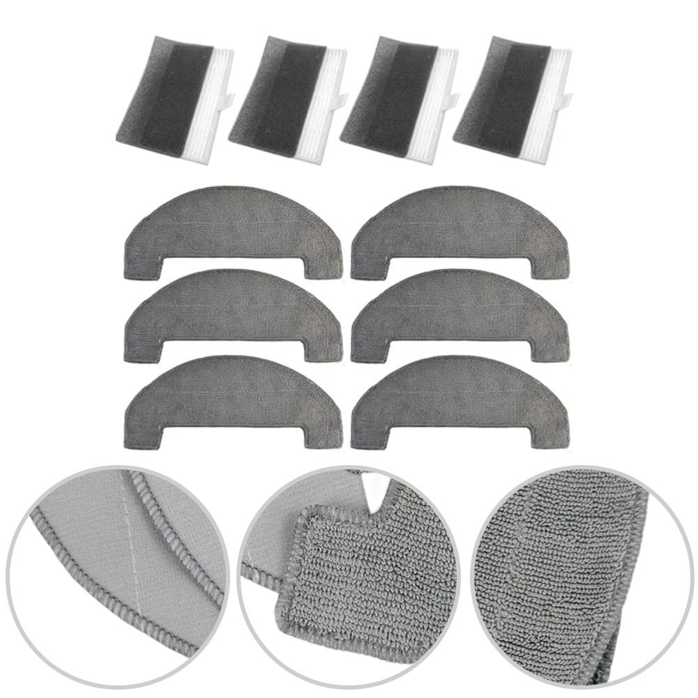 4pcs Filters With 6pcs Cleaning Cloth For Mova E20/E20 Plus Vacuum Cleaners Home Improvement Cleaning Tools Replacement Kit