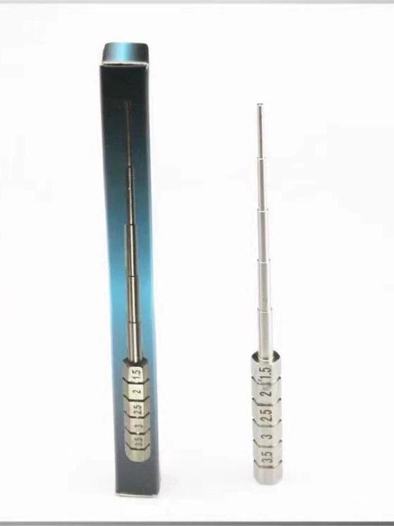 Multifunctional Stainless Steel DIY Winding Rod for Silk Resistance Heating.