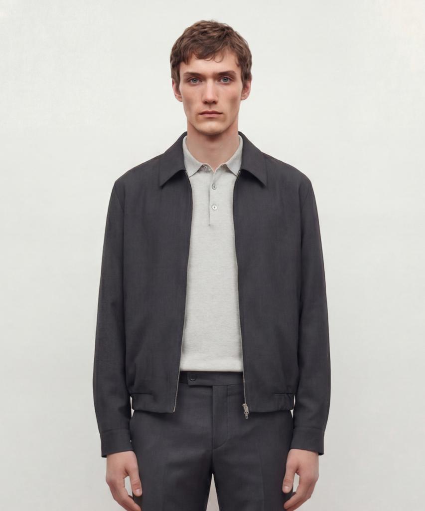 Jillstuart Newyork Men Wool Blouson - Dark Gray (Jnju6B501G3)