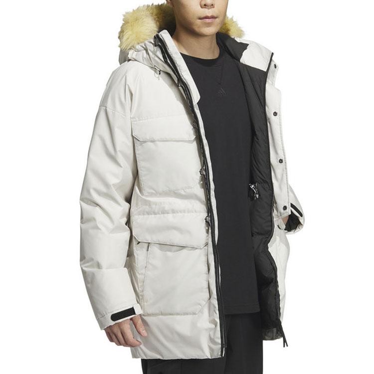New Adidas Down Jackets Men White IS0365