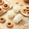 Abnehmbare Keks-Gebäckform Antihaft-DIY-Gebäckstempel Handpresse Mondkuchenform Geschenkherstellung