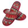 1Pair Disposable Breathable Entertaining Guests High Quality Animal Print Hotel Supplies Non-Slip Travel Slippers Multiple Colors