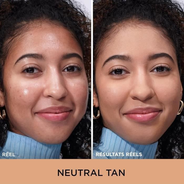 IT COSMETICS CC Crème Natural Matte SPF 40,Haute Couvance et Contrôle de Brillance,Peaux Mixtes à Grasses,Neutral Tan