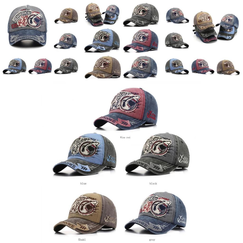 Retro Vintage Distressed Trucker Baseball Cap For Men And Women