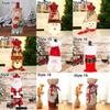 Home Decoration Snowman Xmas Gift Christmas Ornaments Santa Claus Bottle dress up Wine Bottle Cover