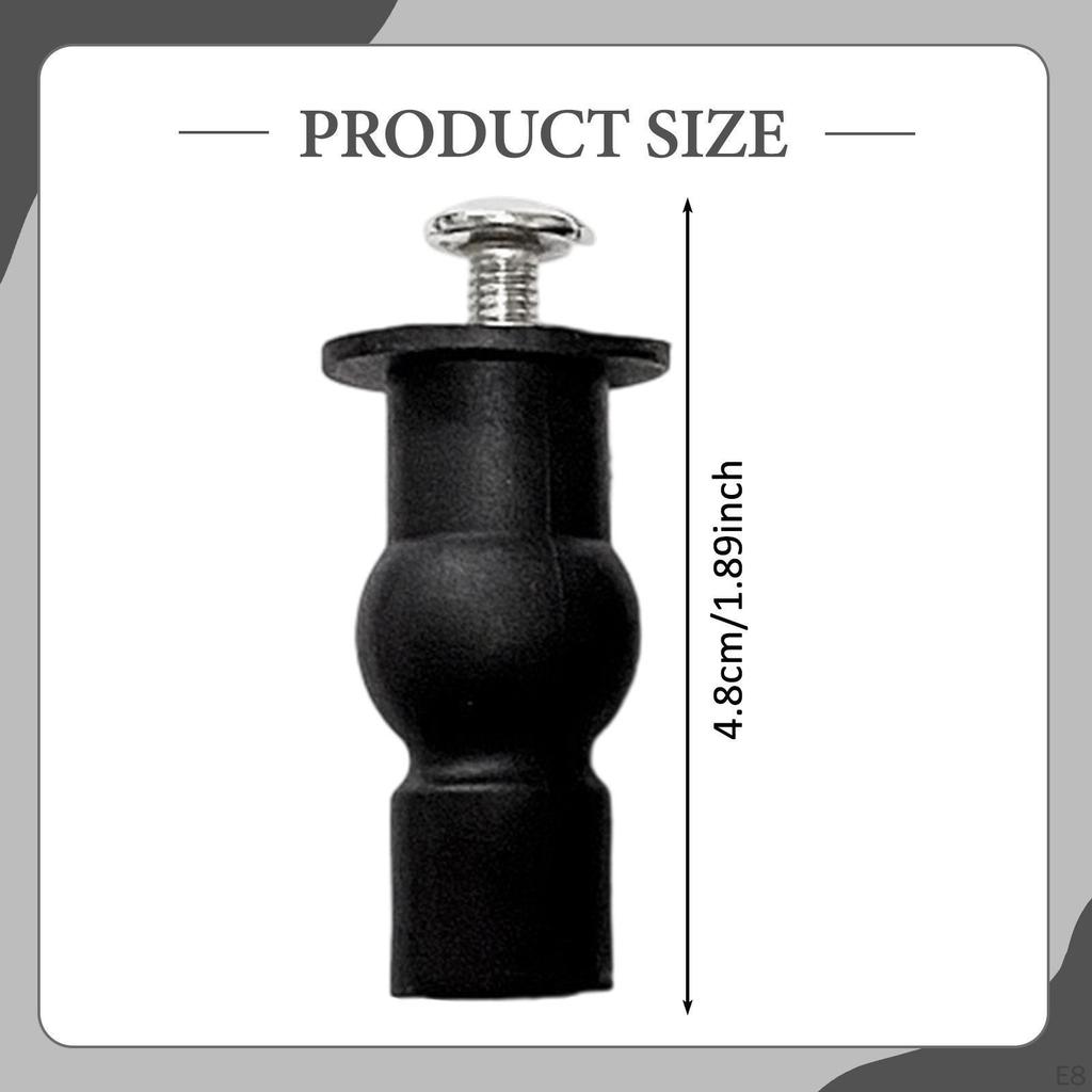 1 Pair of Toilet Seat Screws And Bolts, Easy Installation Accessories, High-quality, Replacement