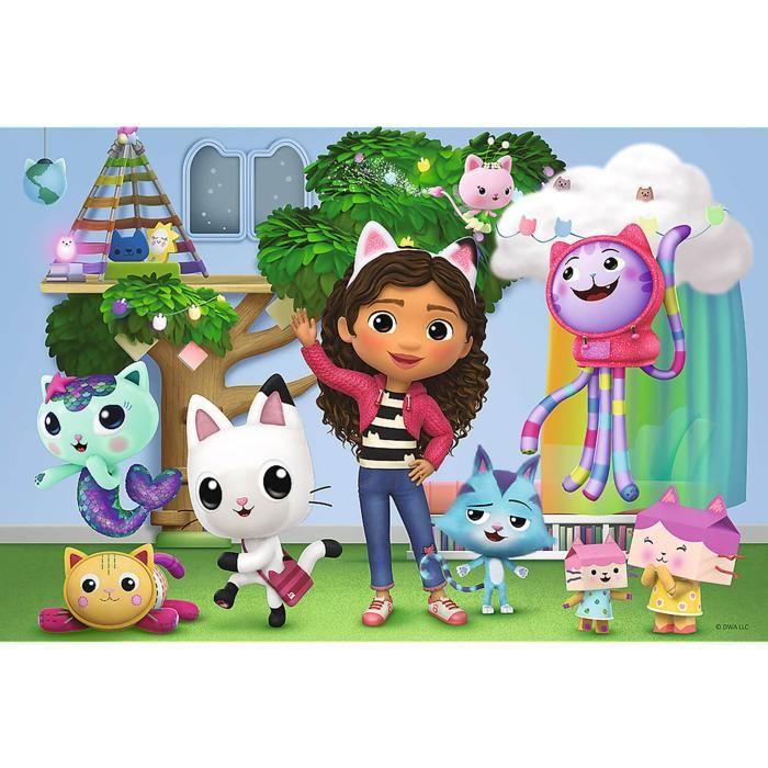 Puzzle 100 dílků : Gabby a kouzelný dům