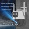 UNV IPC-Q96S-JY Dual-Lens Outdoor HD Security Camera CN plug (adapter included)