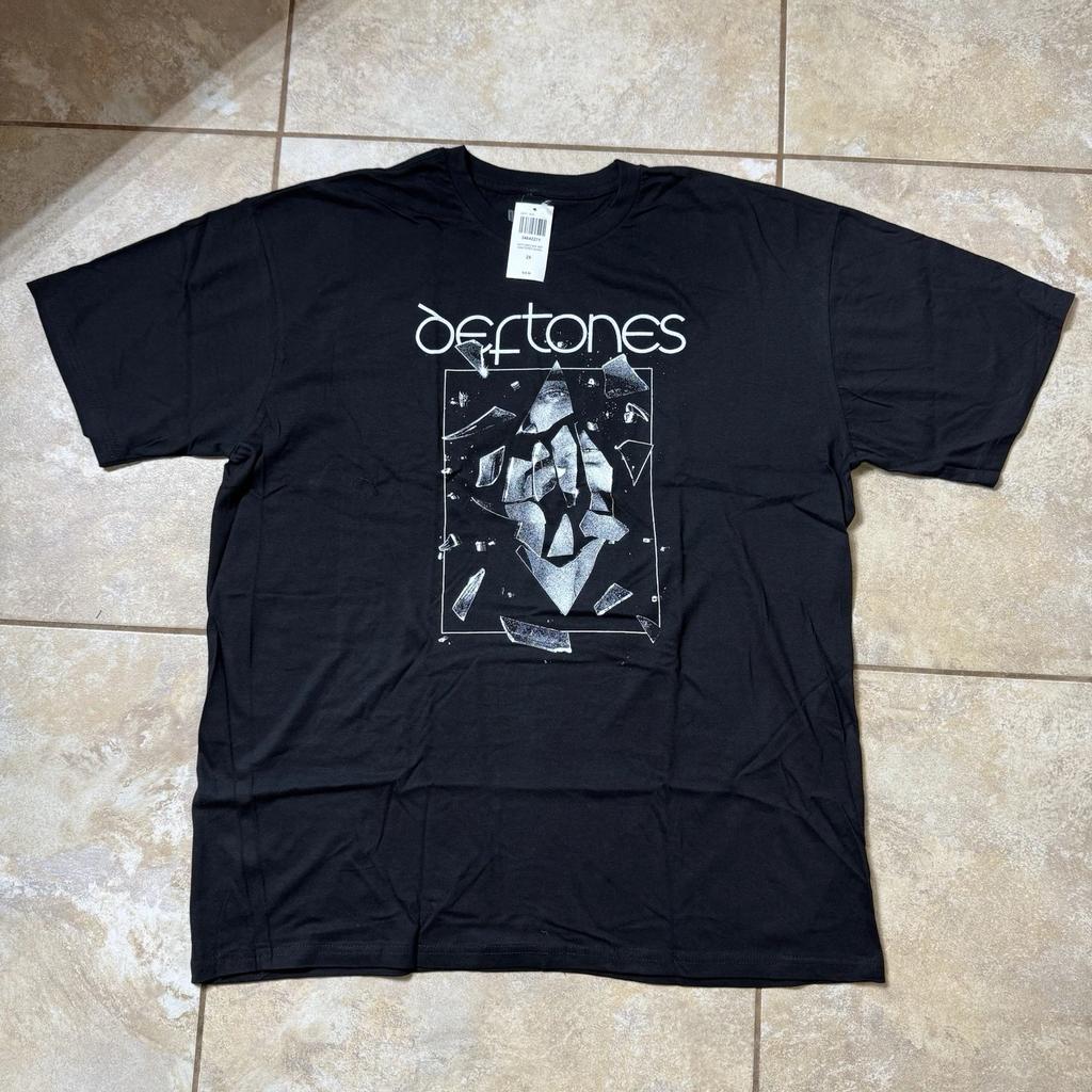 Deftones Shattered Glass T-Shirt 2XL New