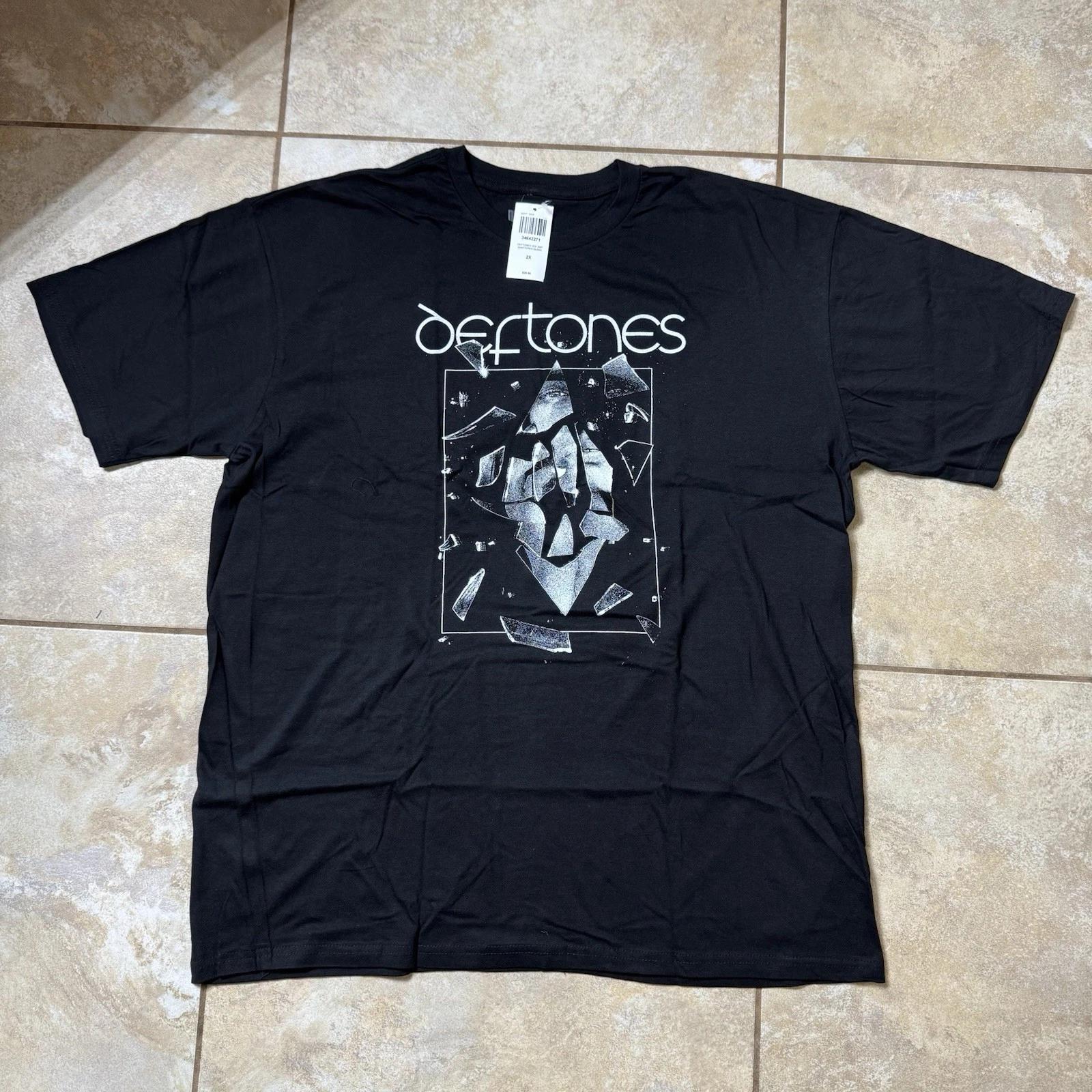 Deftones Shattered Glass T-Shirt 2XL New 4XL