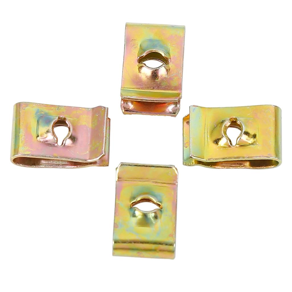 X AUTOHAUX U Clip Screw Assortment Car Clip Fasteners for