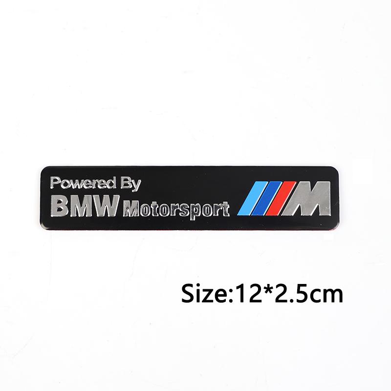 CTCE1 Keychain 3D Metal Car Sticker Fender Emblem Styling Decals Badge Accessorie For BMW Performance F30 357 Series X5 X6m MSports G3