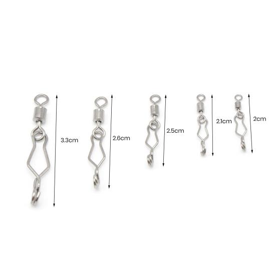 Rolling Swivel Strong Pulling Force Stainless Steel Catch Fish