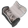 Hair Tool Travel Bag Soft Lining PU Blow Dryer Carrying Bag with Hanging Hook Multi Compartments for Hair Straightener
