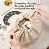 1/2pcs Travel Makeup Bag with Drawstring Closure Toiletry Storage Box Portable Makeup Bag Suitable for Daily Outings
