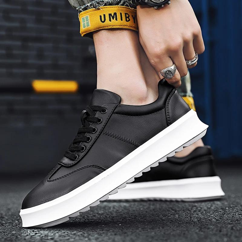 Fashion Mens Shoes Lace Up Fashion Wingtip Oxford Leather Men Black Shoes Classic Business Formal Shoes for Men Shoe Zapatillas Hombre