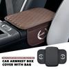 Car Elbow Support Cushion Pocket Armrest Height Pad Storage Bag For Performance Alpina iX7 X1 X2 M3 M6 X3 X4 X5 X6 E62