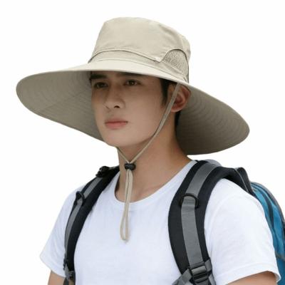 Quick Drying Sun Hat Detachable Fishing Cap Fashion Bucket Hat  Unisex