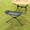 Outdoor BBQ Campingstuhl Fuß-Liegestuhl Fußstütze Tragbarer Hocker Faltbar