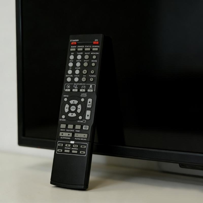 Ergonomic Remote Control for MB1502 RC1158 AVs Surround Receiver Comfortable Grip ABS Intuitive Button Layout for Easy Daily