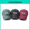 New York Cotton Wash Vintage Baseball Cap With Embroidery For Outdoor Summer Wear