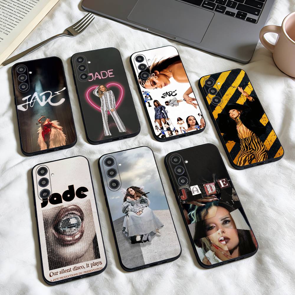 Singer J-Jade Thirlwall phone Case For Samsung Galaxy A73,A72,A71,A70,A53,A52,A51,Others Soft Black Shell