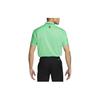 Nike Polo Shirts Men's Green Polo Collar Moderate Straight Fit DR5318-363