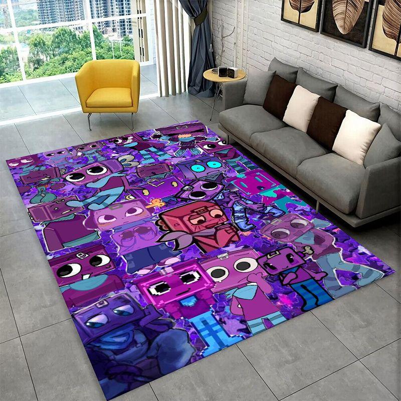 Tappeto Antiscivolo Dandy World Cartoon per Soggiorno, Camera da Letto, Sala Giochi, Tappeto Morbido Pavimento Tappeto Arredo Casa Stanza Bambini