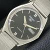 5 AUTOMATIC 6309A VINTAGE JAPAN MENS BLACK COLOR DIAL WATCH A701548-5 R206b-a701548