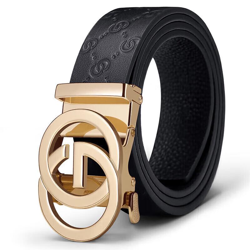 GOLF Men's Genuine Leather Automatic Buckle Belt