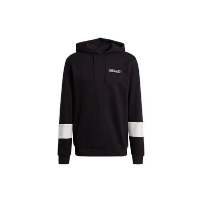 adidas Originals Trefoil Logotrükiga Värviplokkide Pullover-Kapuutsikas Meeste Kapuutsikas Must GU6976