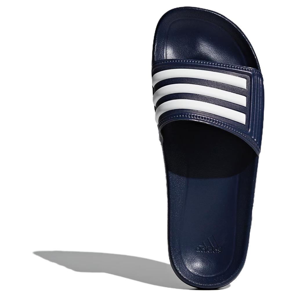 adidas Phaoxo Comfortable Versatile Non-Slip Wear-Resistant Slide Sandals Men Footwear Navy-Blue AQ4762