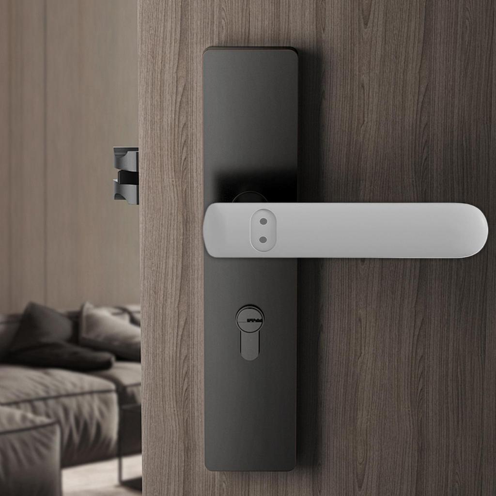 Silicone Door Handle Cover Anti Collision Anti-Static Doorknob Sleeve Silent Anti-Slip Kids Safety Doorknob Protector Home