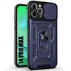 Case - BOOLING - iPhone 14 Pro Max - Reinforced Shockproof - Military Support - Rotating Ring
