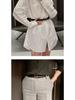 Korean Style Retro Women's Leather Belt with FF Buckle