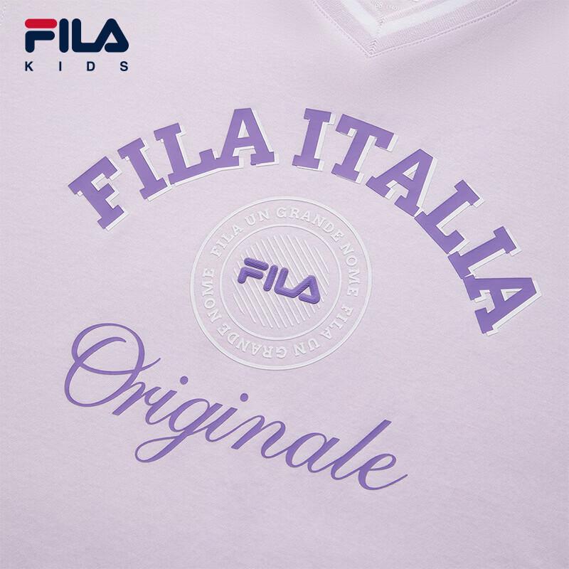 FILA Kids' Short Sleeve V-Neck T-shirt
