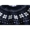 ARBENDO Unisex Retro Fair Isle Sweater - Loose Fit, Autumn/Winter Knitwear M1364