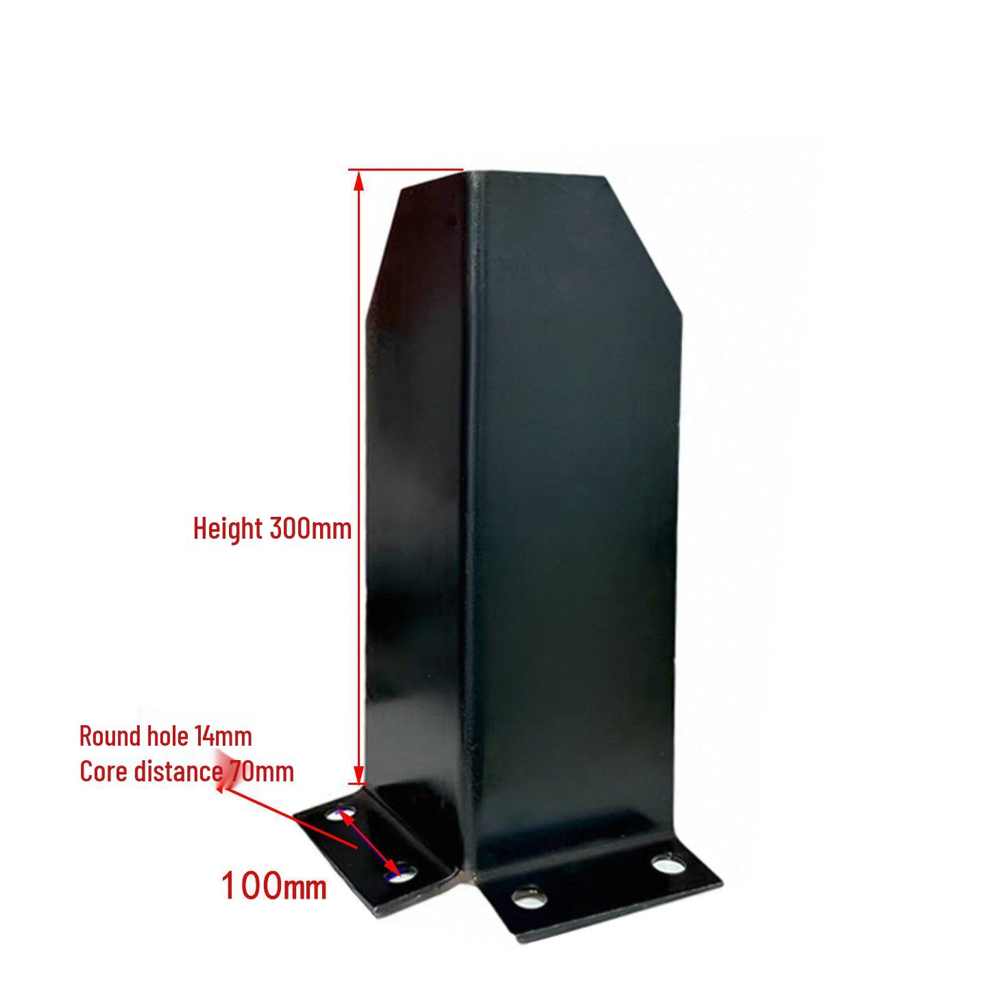 Thickened L-Shaped and U-Shaped Metal Corner Protectors for Shelves and Forklift Barriers L-shaped steel original color 3.0