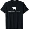 Lost But Found Bible Christian Good Shepard Jesus Lover Gift T-Shirt