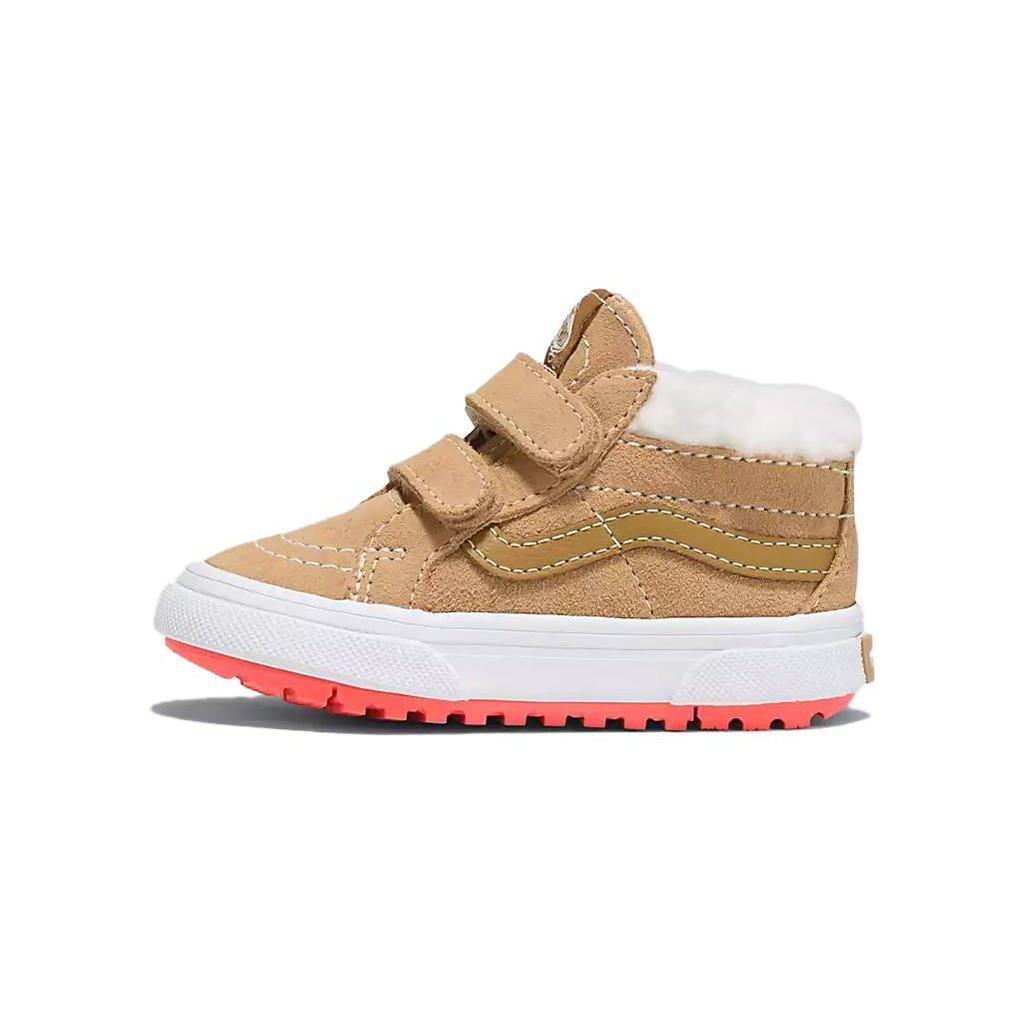 Vans Sk8 Reissue V Mte-1 Odpružení Odolné Kotníkové Vycházkové Boty Dětské Boty Hnědé VN0A5KRNBF0