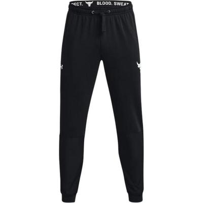 Project Rock Terry Jogginghose Logo-Print Mittelhoch Bündchen Freizeithose Herren Jogginghose Schwarz 1355634-002